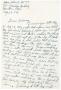 Letter: [Letter from Abel Cisneros to John J. Herrera - 1954-09-17]