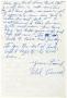Thumbnail image of item number 2 in: '[Letter from Abel Cisneros to John J. Herrera - 1954-09-05]'.
