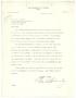 Letter: [Letter from George I. Sánchez to John J. Herrera - 1950-11-08]