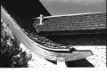 Photograph: [St. Mark's Lutheran Church -- 7 of 18:   Close Up of Roof Structure]