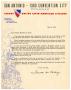 Thumbnail image of item number 1 in: '[Letter from Frank M. Valdez to LULAC members - 1960-05-25]'.