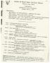 Primary view of [Agenda of the Affirmative Action Conference, May 13, 1977]