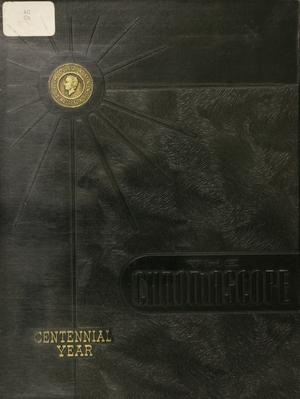 Primary view of object titled 'The Chromascope, Volume 50, 1950'.