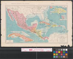 Primary view of object titled 'Mexico, Central America, and West Indies.'.