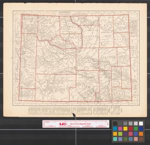 Primary view of object titled '[Maps of Wyoming and Colorado]'.