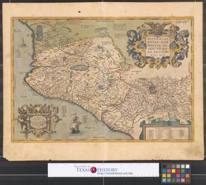 Primary view of object titled 'Hispaniae novae sivae magnae, recens et vera descripto 1579.'.