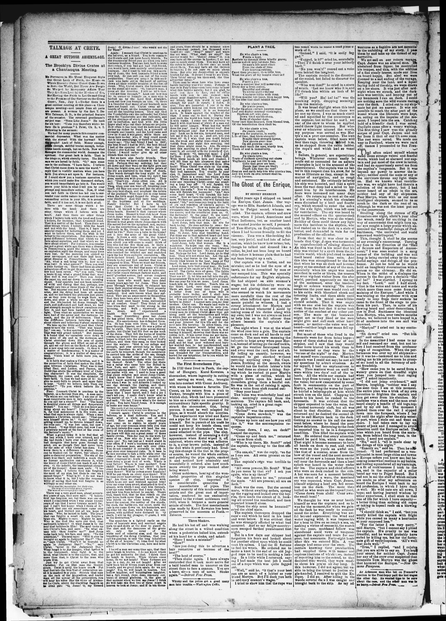 The Mineola Monitor (Mineola, Tex.), Vol. 11, No. 41, Ed. 1 Saturday, July 7, 1888
                                                
                                                    [Sequence #]: 2 of 8
                                                