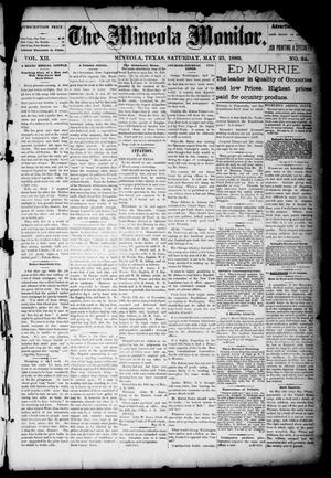 Primary view of object titled 'The Mineola Monitor (Mineola, Tex.), Vol. 12, No. 34, Ed. 1 Saturday, May 25, 1889'.