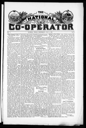 The National Co-Operator (Mineola, Tex.), Vol. 1, No. 27, Ed. 1 Wednesday, July 5, 1905