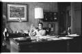 Photograph: [Charles Wilson in Office]