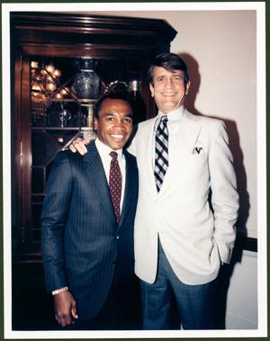 Primary view of object titled '[Charles Wilson and Sugar Ray Leonard]'.