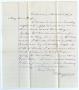 Letter: [Letter from John Patterson Osterhout to Junia Roberts Osterhout, Mar…