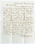 Letter: [Letter from John Patterson Osterhout to Junia Roberts Osterhout, Mar…