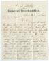 Letter: [Letter from C. F. Hurlbut to John Patterson Osterhout, July 22, 1877]