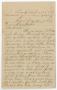 Thumbnail image of item number 1 in: '[Letter from Paul Osterhout to John Patterson and Junia Roberts Osterhout, November 3, 1881]'.