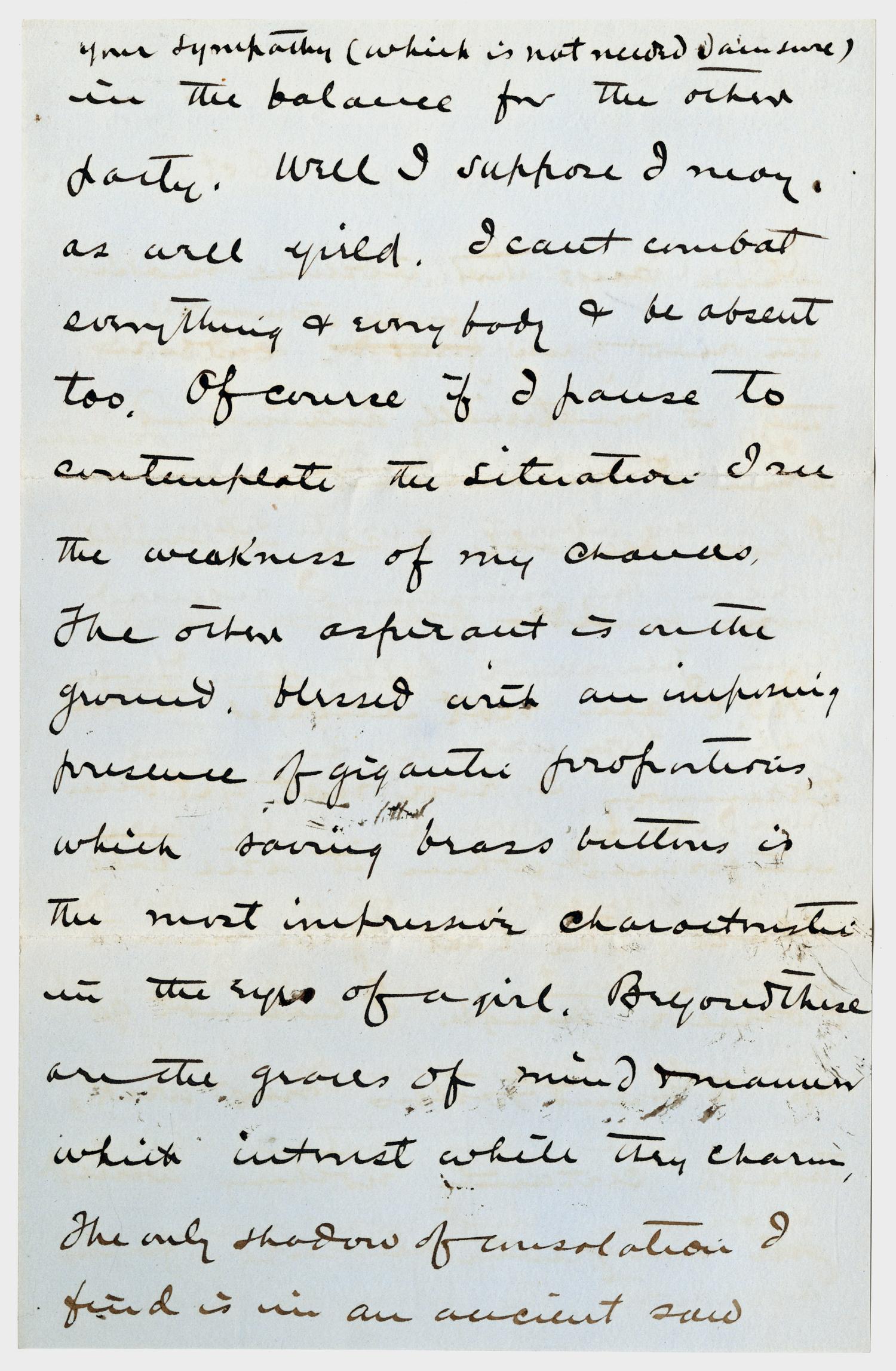 [Letter from E. B. Convers to Gertrude Osterhout, October 8, 1884]
                                                
                                                    [Sequence #]: 2 of 6
                                                