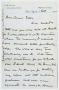 Primary view of [Letter from E. B. Convers to Gertrude Osterhout, October 8, 1884]