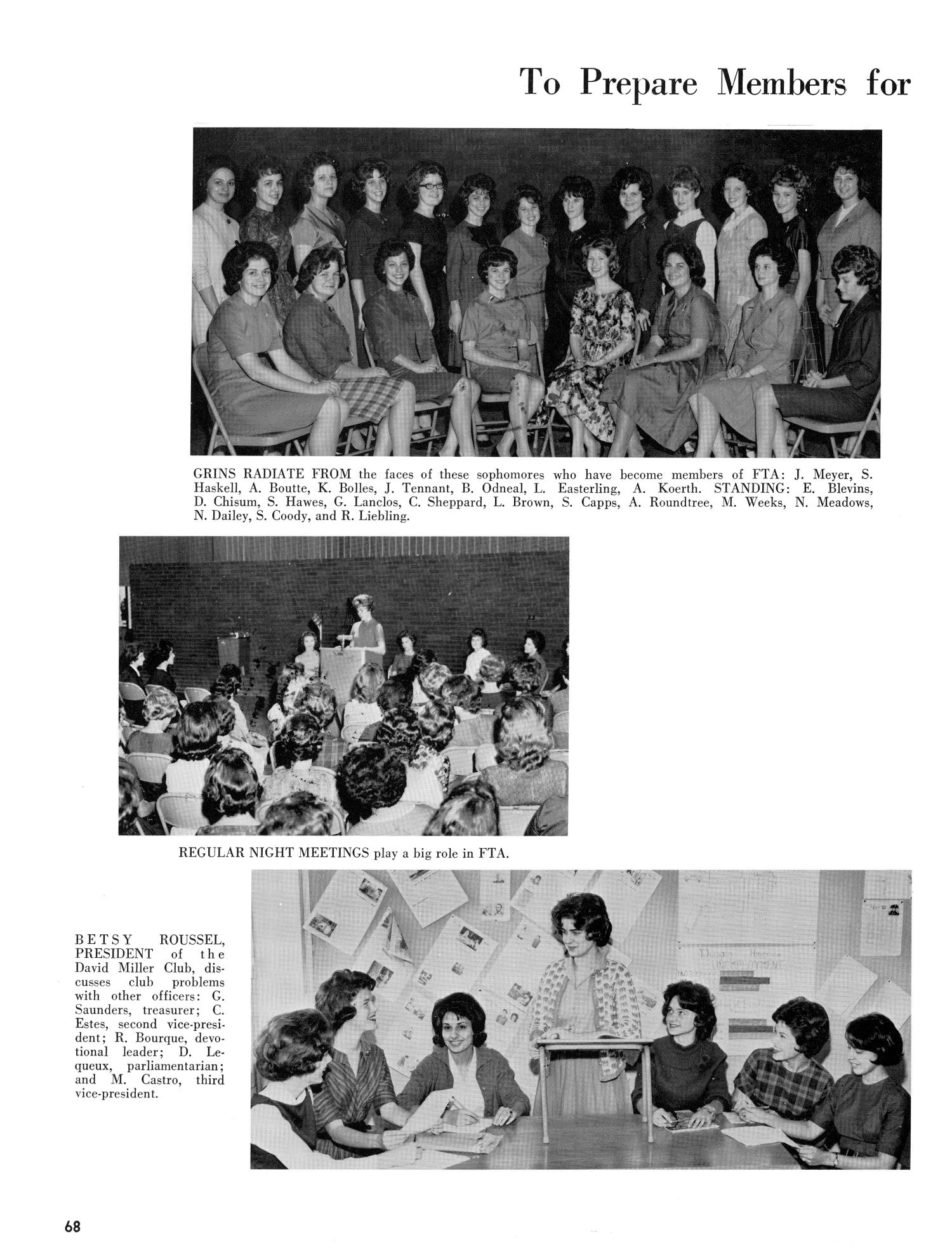 The Yellow Jacket, Yearbook of Thomas Jefferson High School, 1963
                                                
                                                    68
                                                