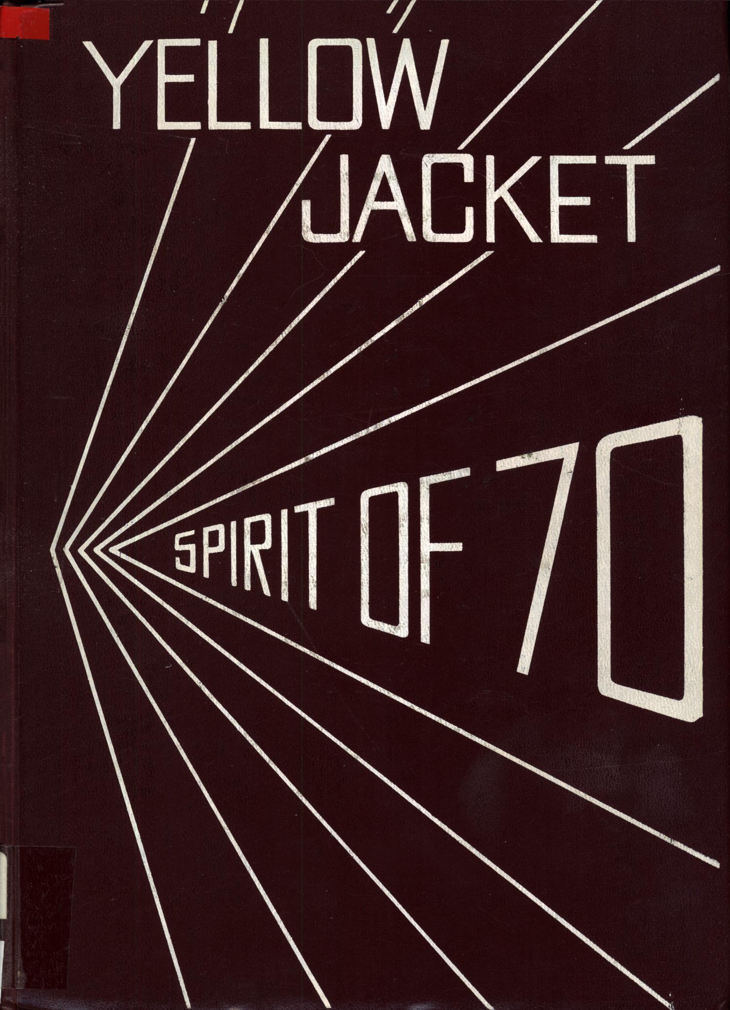 The Yellow Jacket, Yearbook of Thomas Jefferson High School, 1970
                                                
                                                    Front Cover
                                                