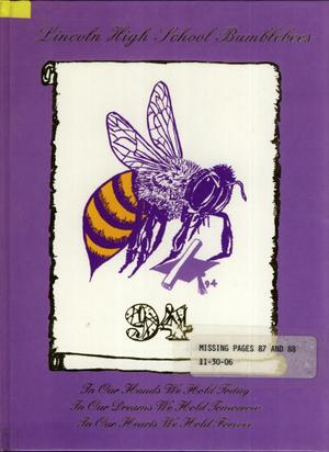 Primary view of object titled 'The Bumblebee, Yearbook of Lincoln High School, 1994'.