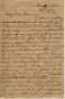 Letter: Letter to Cromwell Anson Jones, [11 December 1869]
