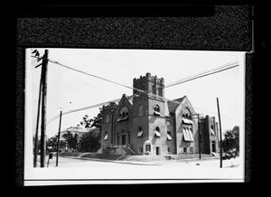 Primary view of object titled '[422 S. Magnolia - First United Methodist Church - Palestine]'.