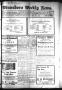 Thumbnail image of item number 1 in: 'Winnsboro Weekly News (Winnsboro, Tex.), Vol. 12, No. 30, Ed. 1 Friday, March 25, 1921'.