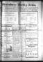 Thumbnail image of item number 1 in: 'Winnsboro Weekly News (Winnsboro, Tex.), Vol. 12, No. 36, Ed. 1 Friday, May 6, 1921'.