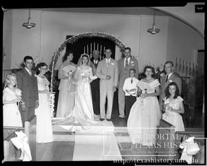 Primary view of object titled '[Bann-Elder Wedding #1]'.