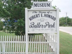Primary view of object titled 'The Home of Robert E. Howard, Butler Park'.