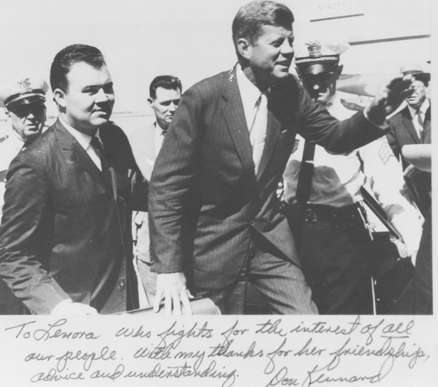 John F. Kennedy Arriving at Meacham Field
                                                
                                                    [Sequence #]: 1 of 1
                                                