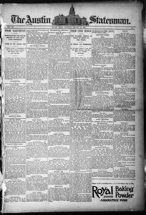 Primary view of object titled 'The Austin Statesman. (Austin, Tex.), Vol. 8, Ed. 1 Thursday, January 15, 1891'.