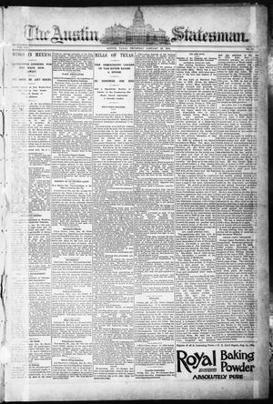 Primary view of object titled 'The Austin Statesman. (Austin, Tex.), Vol. 8, No. 39, Ed. 1 Thursday, January 22, 1891'.