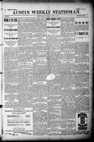 Primary view of object titled 'Austin Weekly Statesman. (Austin, Tex.), Vol. 26, Ed. 1 Thursday, April 8, 1897'.