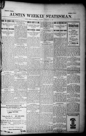 Primary view of object titled 'Austin Weekly Statesman. (Austin, Tex.), Ed. 1 Thursday, December 30, 1897'.