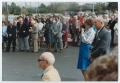 Photograph: [Crowd at the Helen Hall Library Dedication]