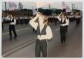 Thumbnail image of item number 1 in: '[Clear Creek Flag Corps in a Parade]'.