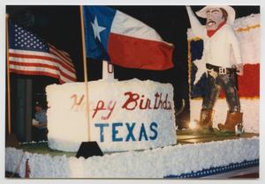 Primary view of [Giant Birthday Cake on a Parade Float]