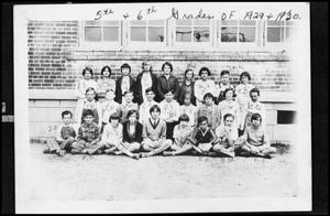 Primary view of object titled '[5th and 6th Grade Class Photo]'.