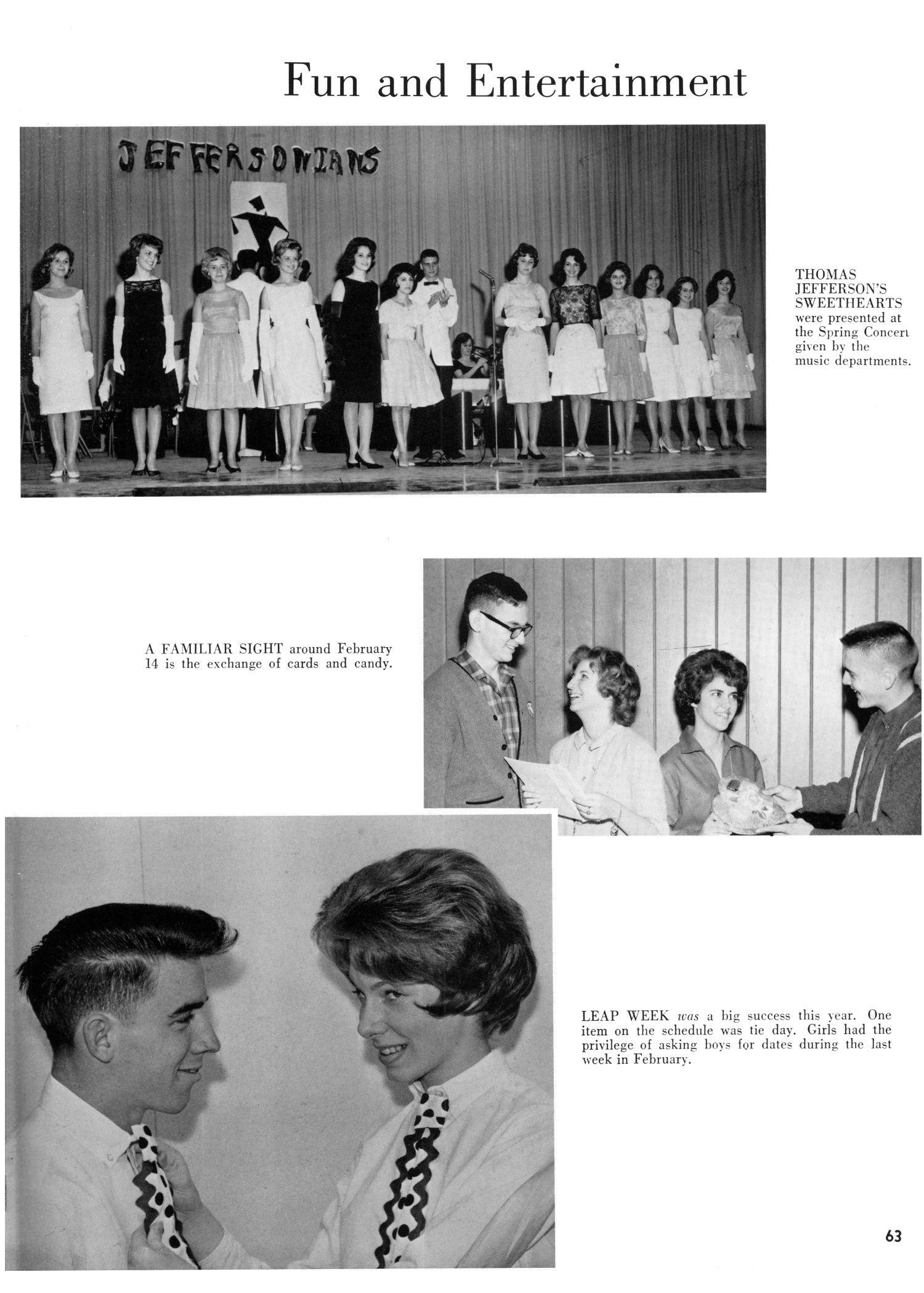 The Yellow Jacket, Yearbook of Thomas Jefferson High School, 1964
                                                
                                                    63
                                                