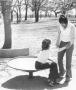 Photograph: Young Couple on Playground at Chisholm Park