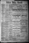 Thumbnail image of item number 1 in: 'Dallas Daily Herald. (Dallas, Tex.), Vol. 2, No. 259, Ed. 1 Friday, December 11, 1874'.