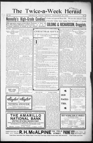 The Twice-a-Week Herald. (Amarillo, Tex.), Vol. 20, No. 50, Ed. 1 Friday, December 22, 1905
