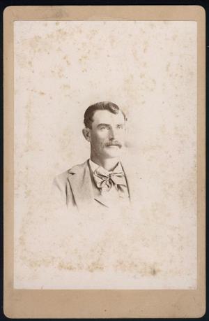 Primary view of object titled '[Photo of an Unidentified Man]'.