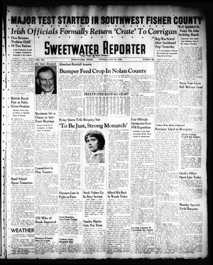 Primary view of object titled 'Sweetwater Reporter (Sweetwater, Tex.), Vol. 41, No. 91, Ed. 1 Tuesday, July 19, 1938'.