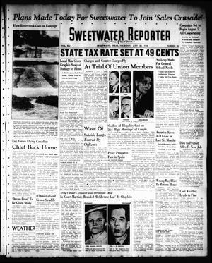Primary view of object titled 'Sweetwater Reporter (Sweetwater, Tex.), Vol. 41, No. 99, Ed. 1 Thursday, July 28, 1938'.
