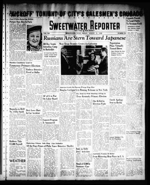Primary view of object titled 'Sweetwater Reporter (Sweetwater, Tex.), Vol. 41, No. 106, Ed. 1 Friday, August 5, 1938'.