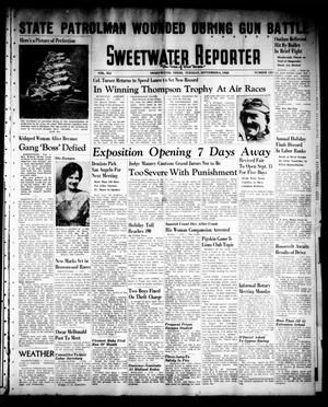 Primary view of object titled 'Sweetwater Reporter (Sweetwater, Tex.), Vol. 41, No. 129, Ed. 1 Tuesday, September 6, 1938'.