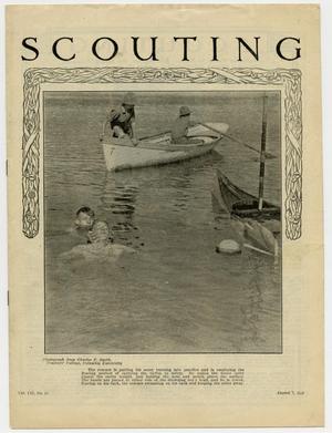 Primary view of object titled 'Scouting, Volume 7, Number 32, August 7, 1919'.