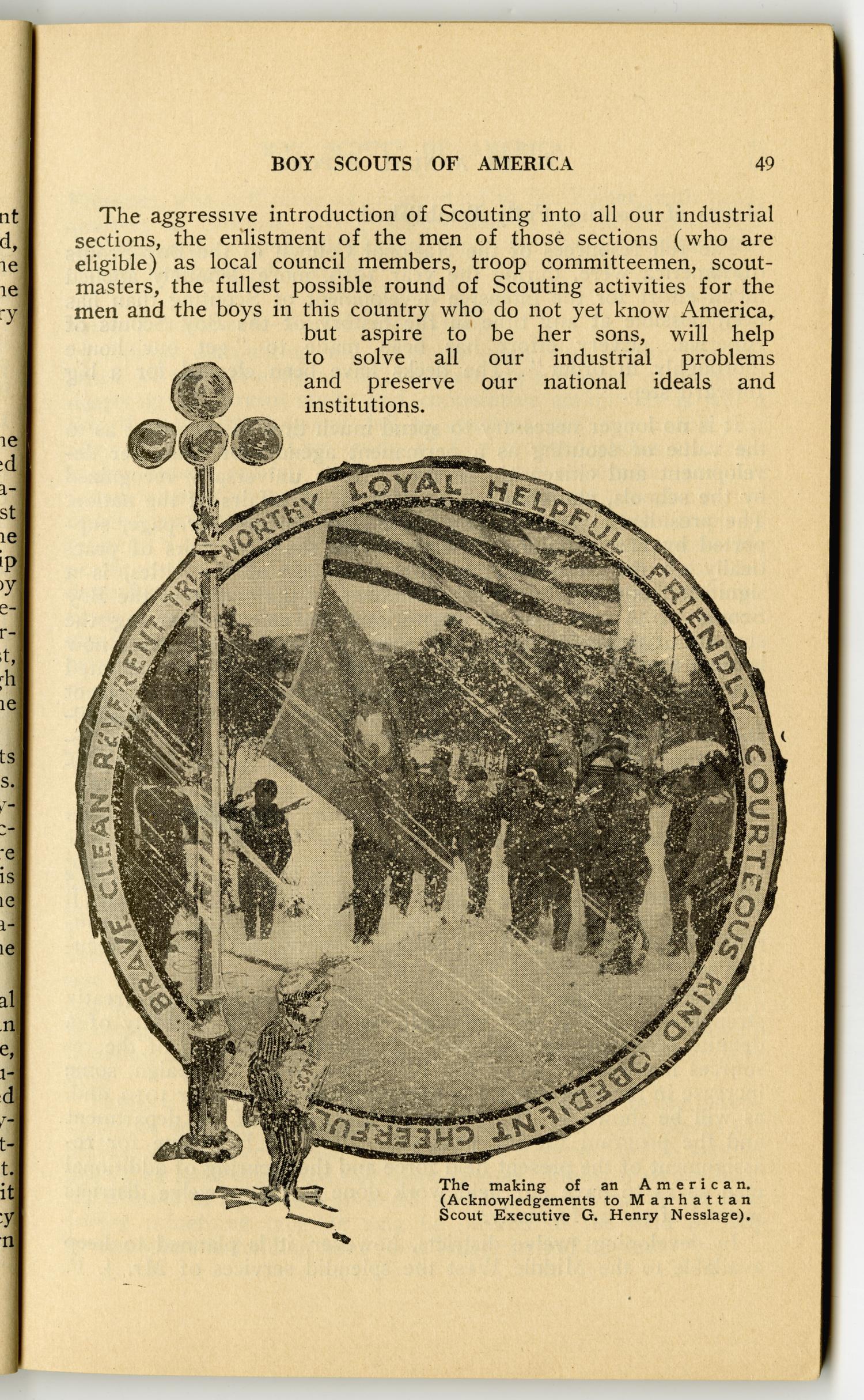 Scouting, Volume 8, Number 8, April 8, 1920
                                                
                                                    49
                                                
